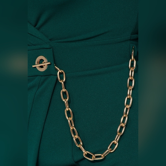 Fashion nova Need a date long sleeve jumpsuit - Picture 3 of 4